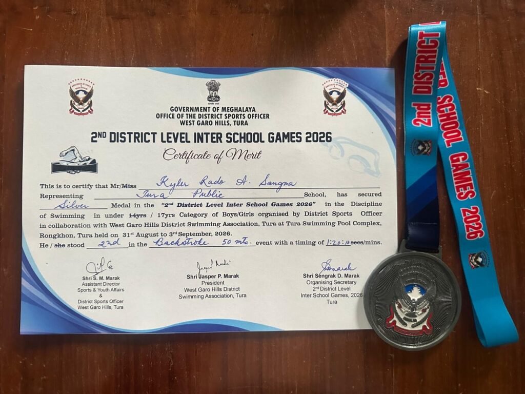 Kyler Rado: Silver in 50 m Back Stroke (Swimming) Bronze in 25m Backstroke (Swimming)
